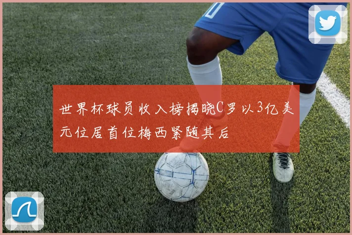 世界杯球员收入榜揭晓C罗以3亿美元位居首位梅西紧随其后